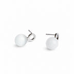 Round Pearl Studs