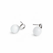 Round Pearl Studs
