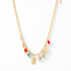 Electroplated Vintage Charm Necklaces