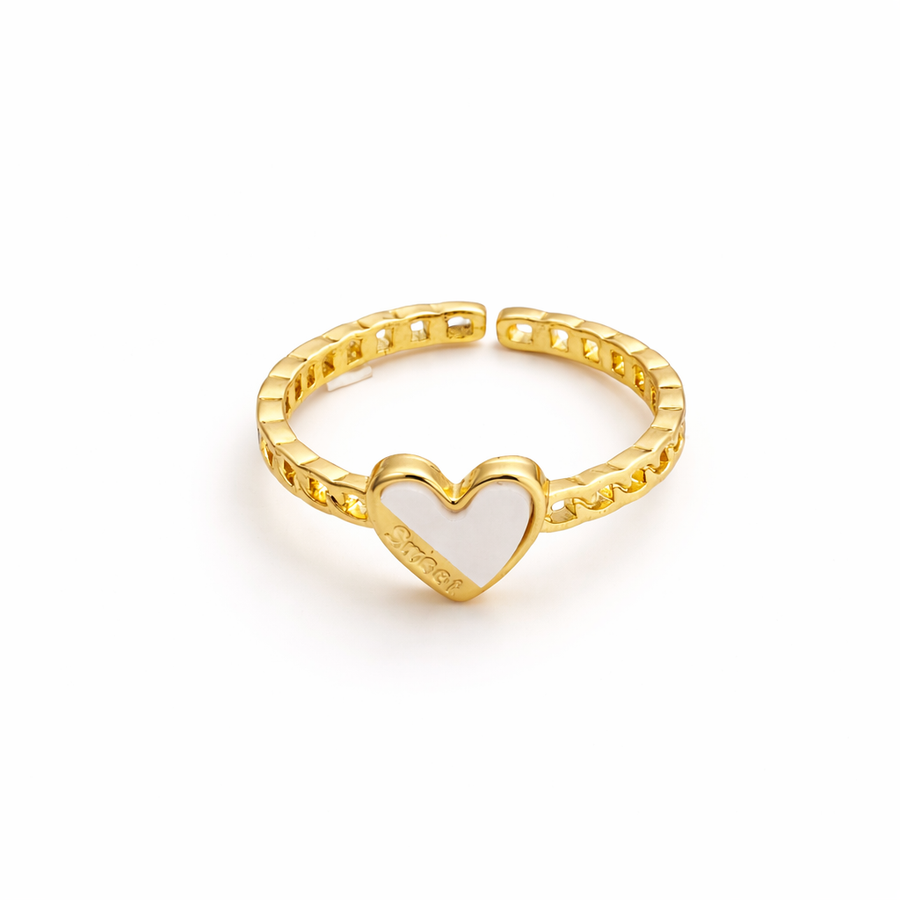 Aurielle Heart Halo Ring