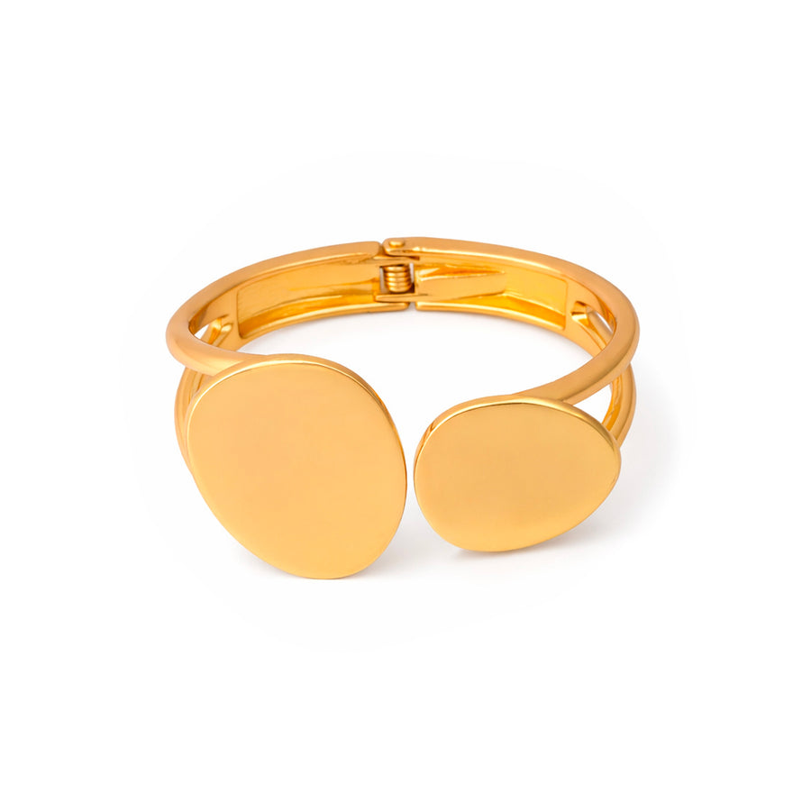 Nova Classic Gold Solid Bangle