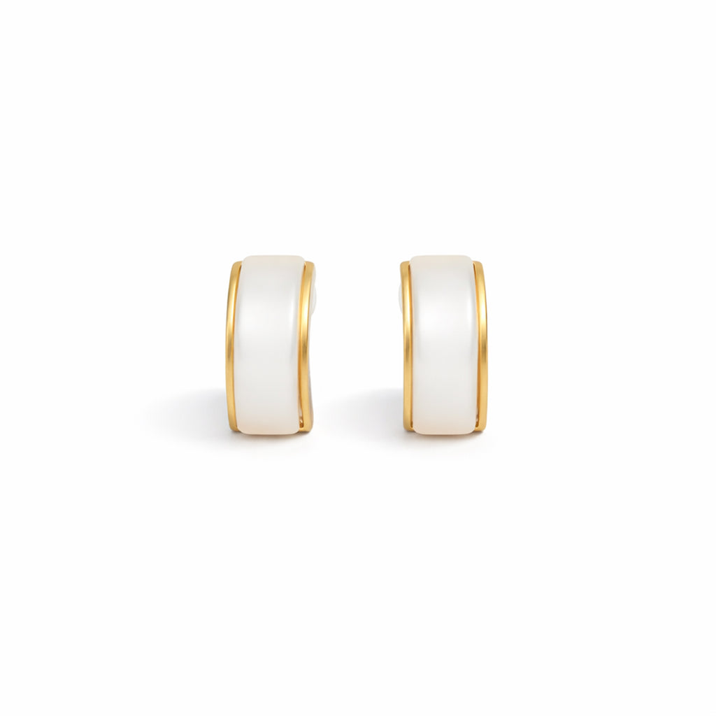 OpalSoft Curve Earrings