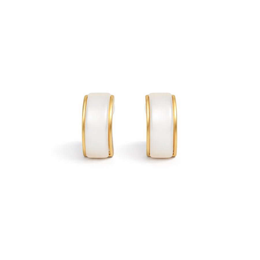 OpalSoft Curve Earrings