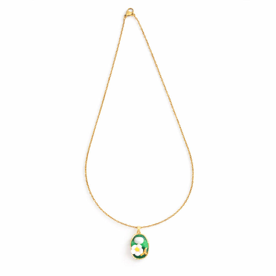 Blooming Garden Pendant with Chain with pendant