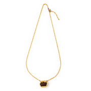 Ruby Glow Minimalist Pendant Necklace