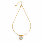 Beaded Evil Eye Guard Pendant