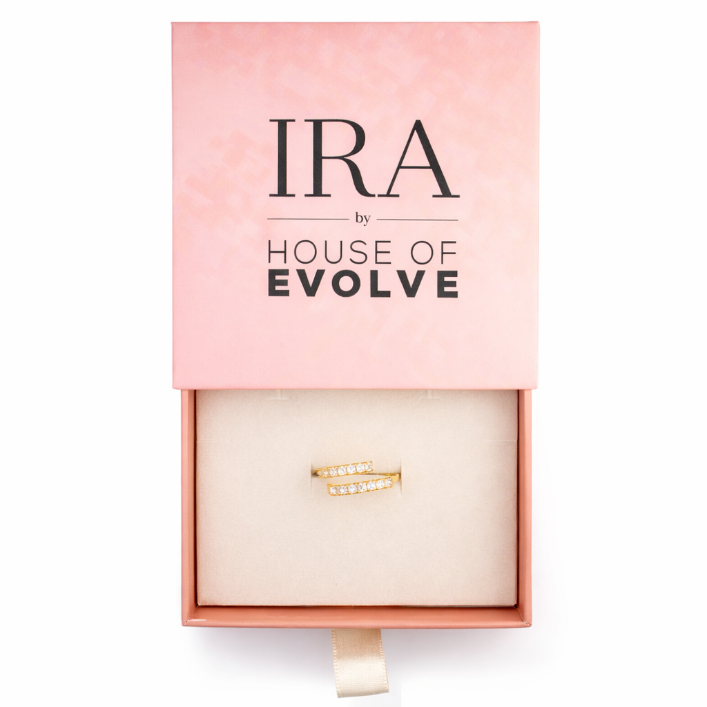 Twin Row Spark Adjustable Ring