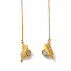 Crystal Butterfly Magnetic Detachable Chain with pendant