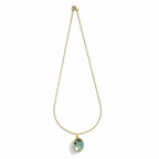 Soft Glow Crystal Chain with pendant