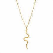 snake chain with pendant