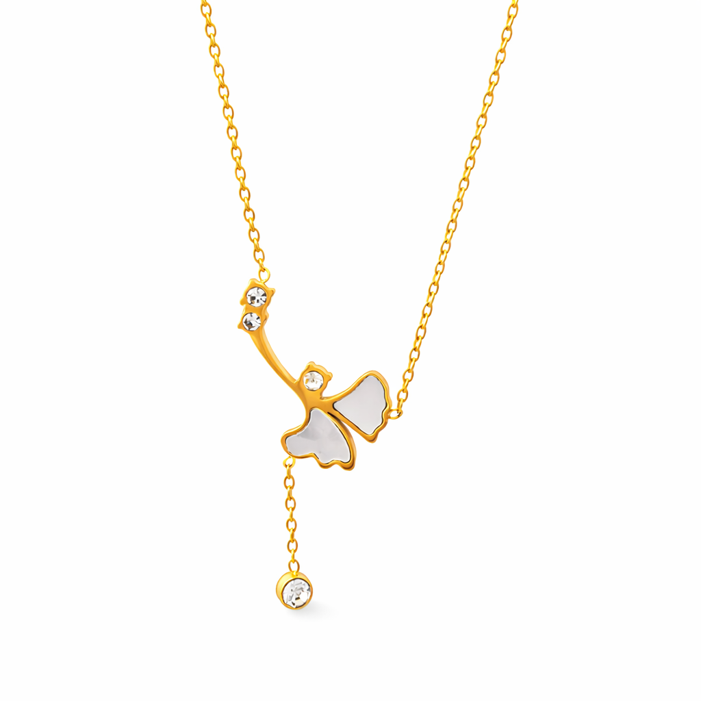 Butterfly Wing Grace Pandant with Chain with pendant