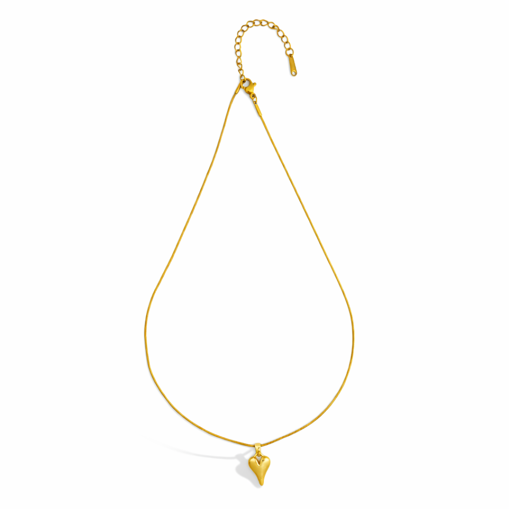 Classic Drop Heart Pendant