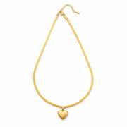 Dainty Heart Drop Necklaces