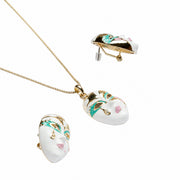 Masked Mira Pendant (Blue)