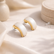 OpalSoft Curve Earrings