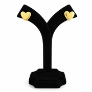 Pure Heart Gloss Stud Earrings