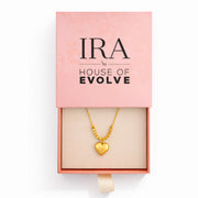 Beaded Luxe Heart Pendant