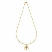 Celeste Evil Eye Drop Pendant