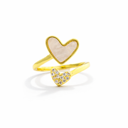Eternal Love Double Heart Ring