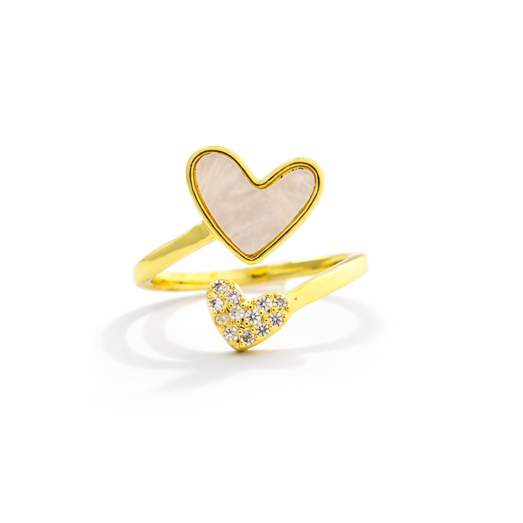Eternal Love Double Heart Ring