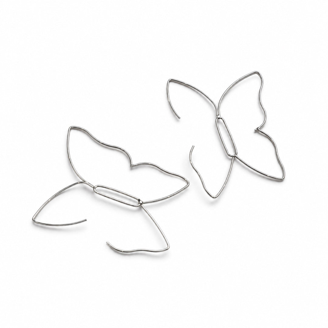 Butterfly Outline Earrings