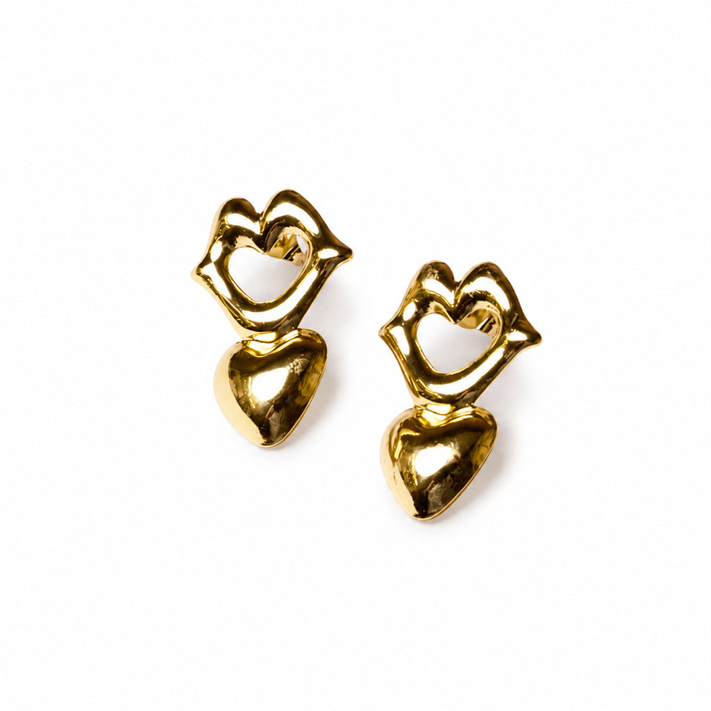 Kiss Of Love Studs