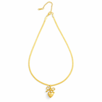 Ribbon Heart Charm Pendant