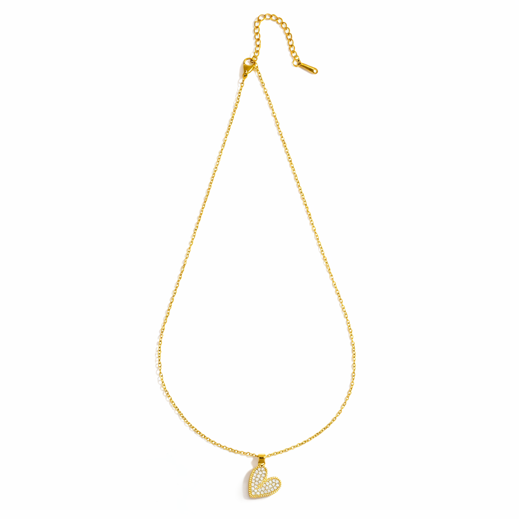Crystal Embrace Heart Set