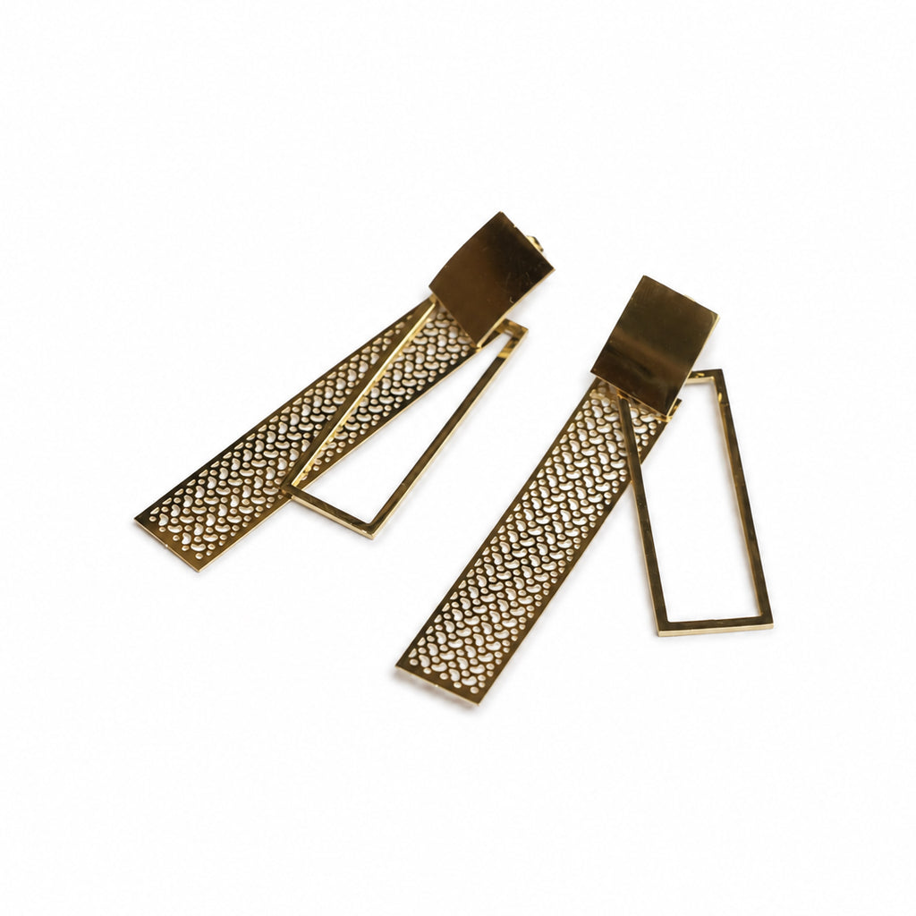 Chic Open Frame Earrings