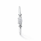 Celeste Silver Bangle