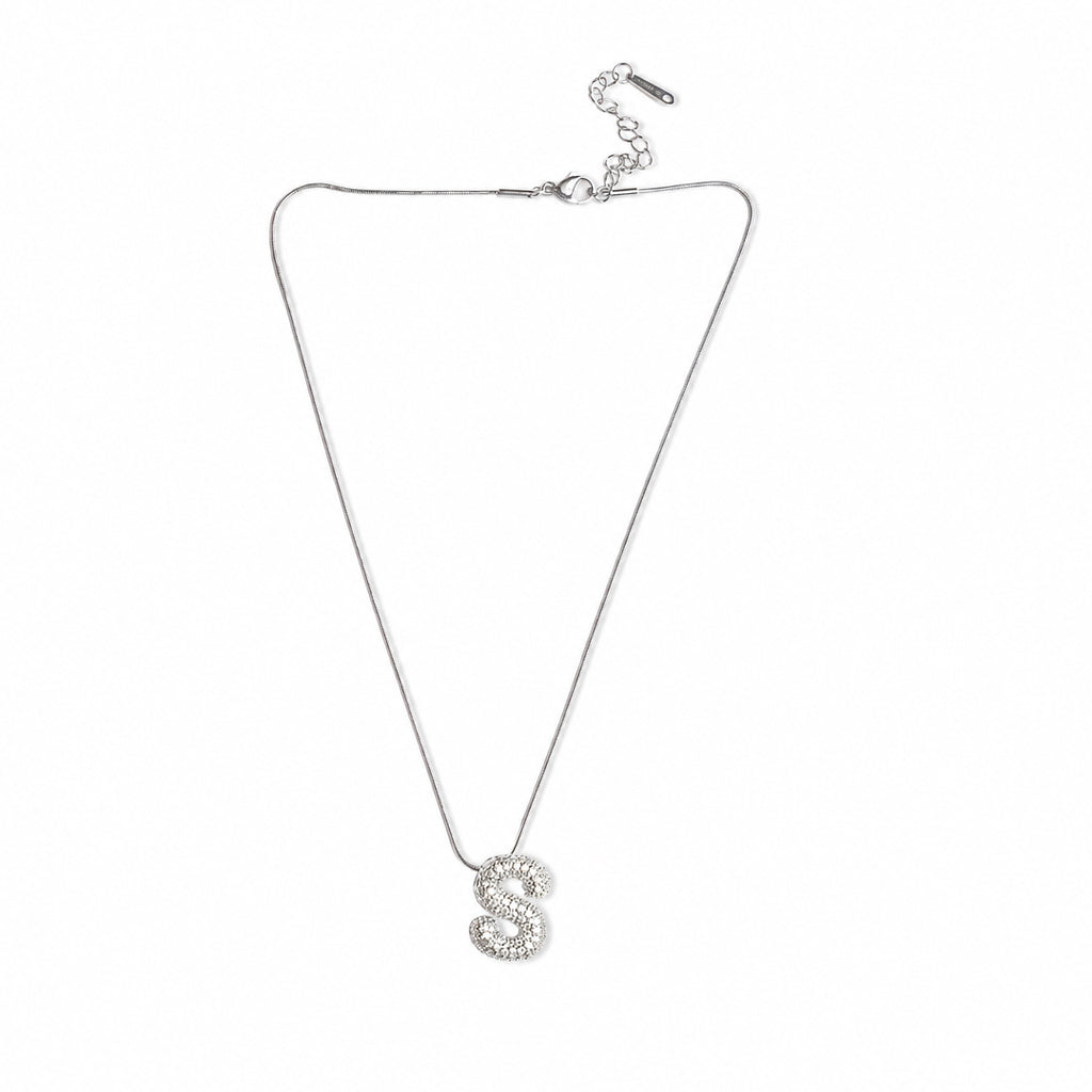 S Initial Pendant
