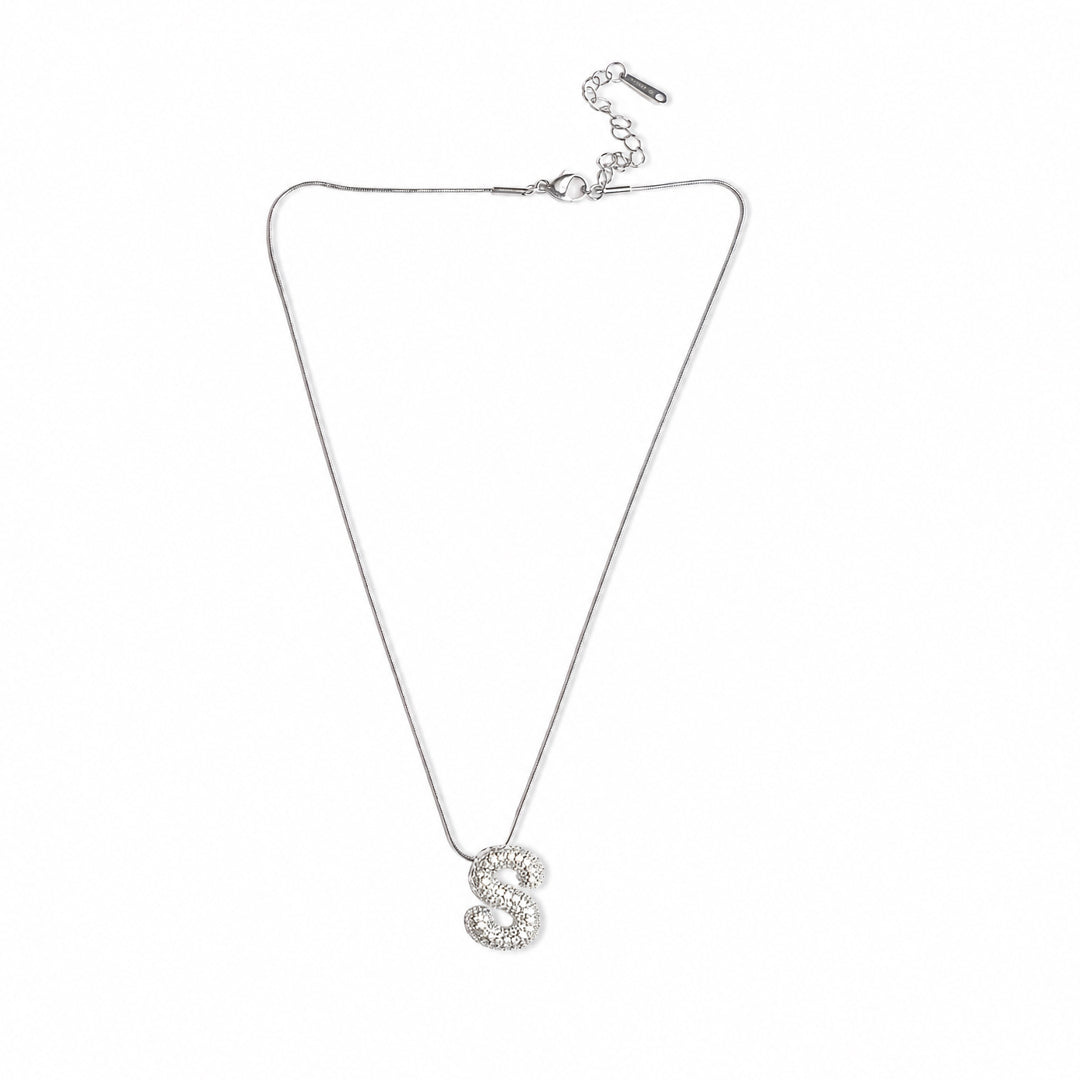 S Initial Pendant