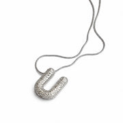 U Initial Alphabet Pendant