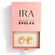 Leaf Drop Linear Earrings