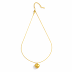 Golden Aura Heart Pendant