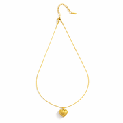 Golden Aura Heart Pendant