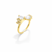 Aurora Bow Adjustable Ring