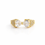 Celeste Bow Crystal Ring