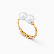 Majestic Dual Pearl Bangle