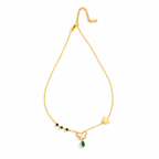 Emerald Flutter Necklaces