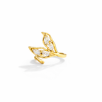 Celeste Petal Adjustable Ring