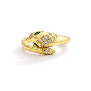 Serpent Luxe Adjustable Ring
