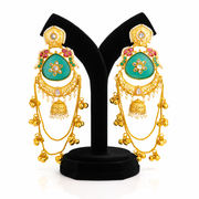 Jahanara Meenakari Kashmiri Earrings