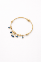 IRA Golden Aura Evil Eye Bangle
