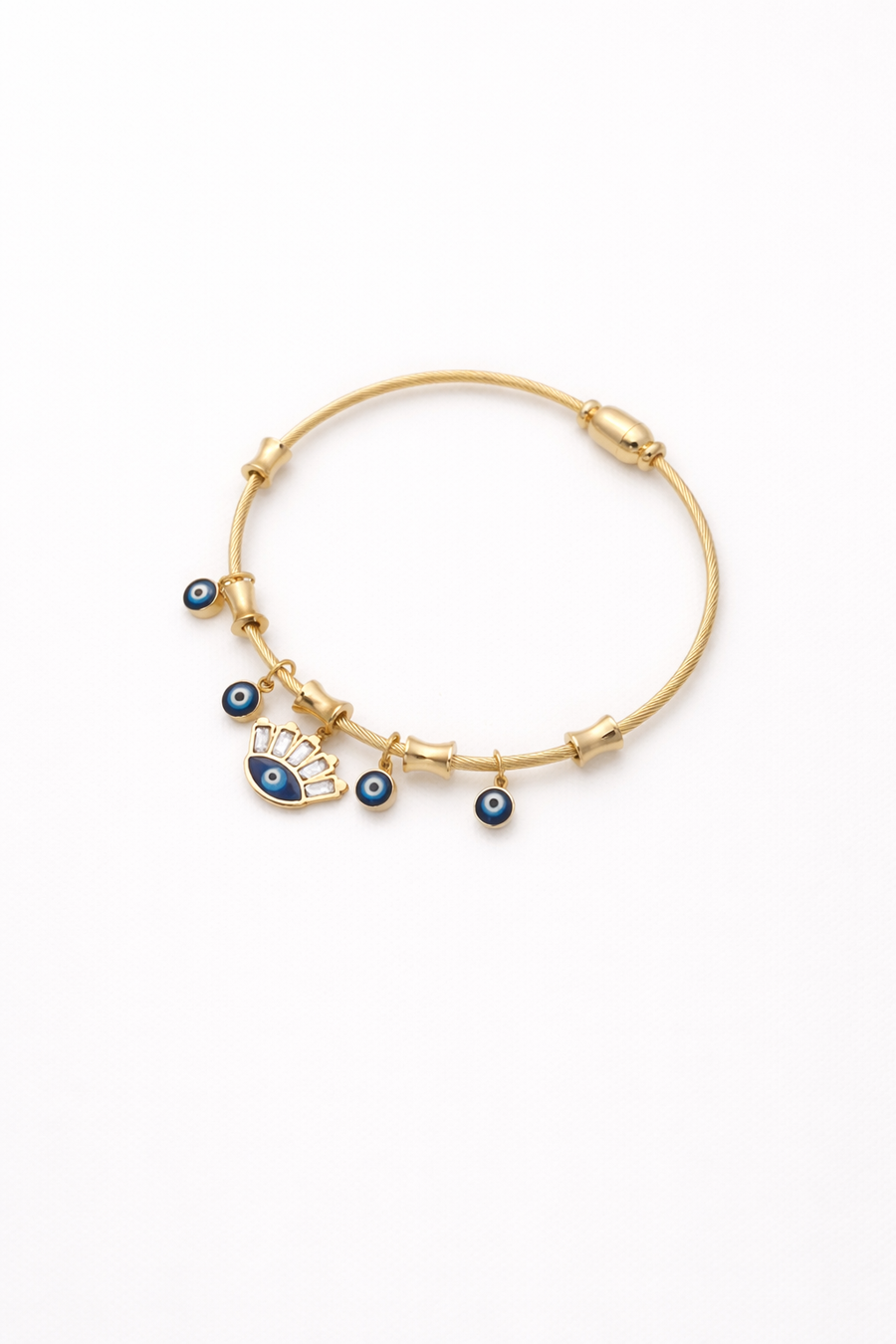 IRA Golden Aura Evil Eye Bangle