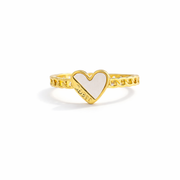 Aurielle Heart Halo Ring