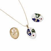 Masked Mira Pendant (Black)
