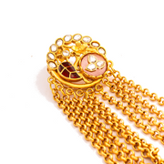 Begum Kundan Latkan Kashmiri Earrings