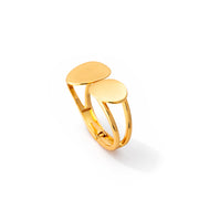 Nova Classic Gold Solid Bangle