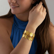 Golden Foliage Cuff